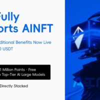 HTX and AINFT Collaborate to Build New Web3 AI Gateway, Offering Free Access to Leading AI Models and 40,000 USDT Prize Pool