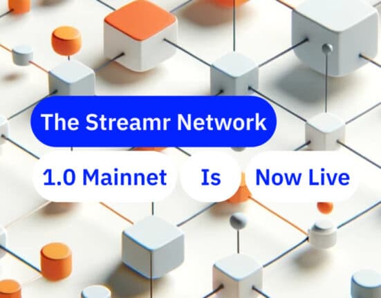 Streamr Network 1.0 Mainnet Launches, Fulfilling the 2017 Roadmap's Vision of Decentralized Data Broadcasting