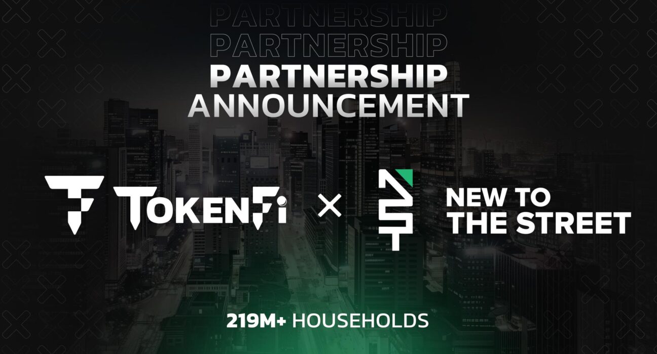 TokenFi and New to The Street Announce National Media Partnership to Reach 219M+ Households