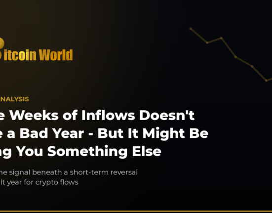 Three Weeks of Inflows Doesn't Erase a Bad Year - But It Might Be Telling You Something Else