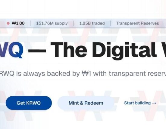 KRWQ Becomes the First Korean Won Stablecoin to Surpass ₩1 Billion in Trading Volume