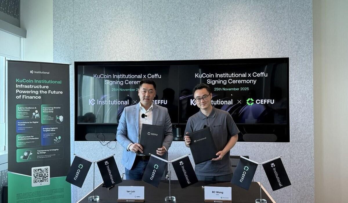 KuCoin Institutional and Ceffu Forge Strategic Partnership to Strengthen Institutional Asset Security and Compliance Infrastructure