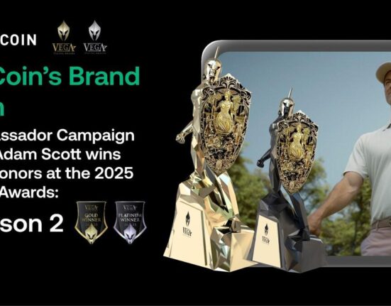 KuCoin and Casual Films Celebrate Top Honors for KuCoin Brand Film Featuring Adam Scott at the 2025 Vega Awards: Season 2