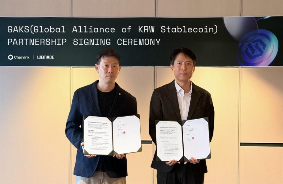 Chainlink Labs Joins WEMADE-Led KRW Stablecoin Alliance 'GAKS' to Advance Korean Digital Asset Standards