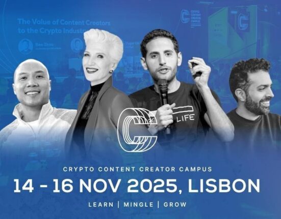 Lisbon Welcomes Global Icons to Crypto Content Creator Campus 2025: Nuseir Yassin, Dr. Maye Musk, and More to Lead the Stage