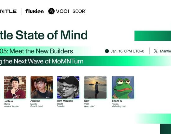 Mantle to Introduce New RWA Trading Capabilities and Sports Fan Economies with Fluxion, VOOI, SCOR in Upcoming Jan Livestream