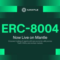 Mantle Unlocks Autonomous Economy with ERC-8004 Deployment