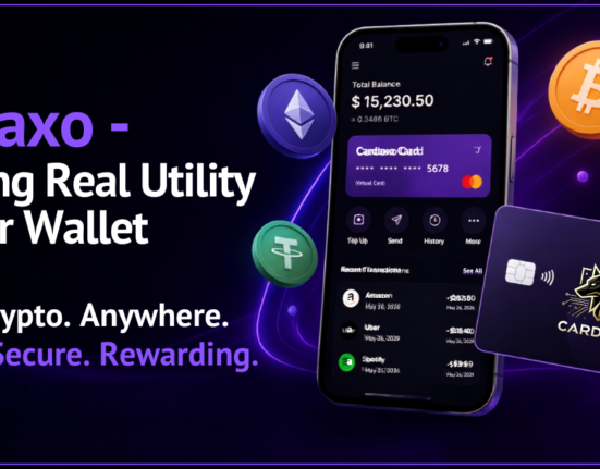 As Crypto Card Adoption Grows, Cardaxo Brings Real Utility to Your Wallet