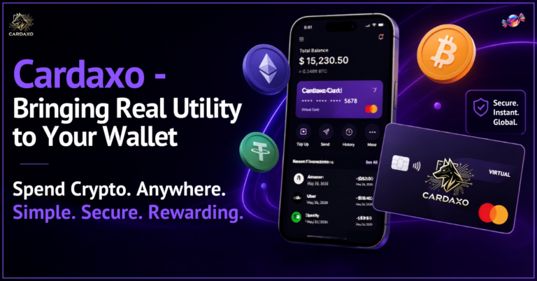 As Crypto Card Adoption Grows, Cardaxo Brings Real Utility to Your Wallet