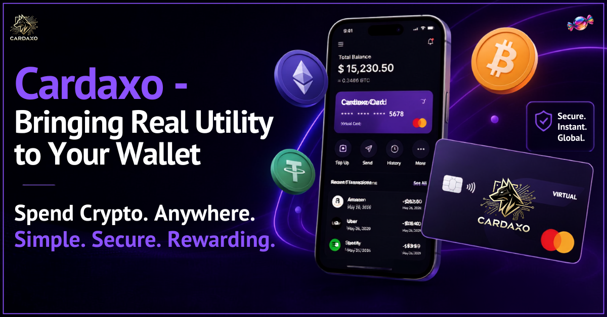 As Crypto Card Adoption Grows, Cardaxo Brings Real Utility to Your Wallet