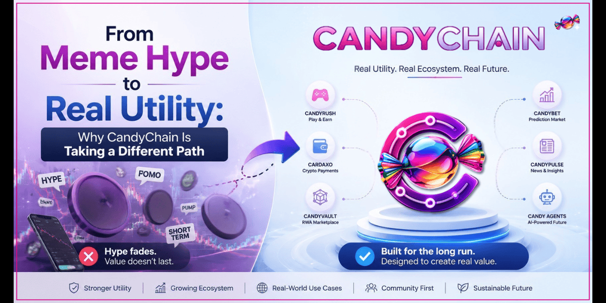 From Meme Hype to Real Utility: Why CandyChain Is Taking a Different Path