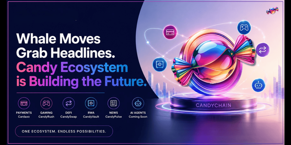 Whale Moves Grab Headlines. The Candy Ecosystem Is Looking a Lot Further Ahead.