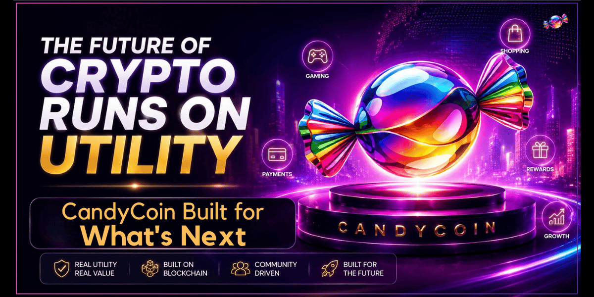 Meme Hype Is Temporary. Utility Is Taking Over. Meet CandyCoin, Built for What's Next.