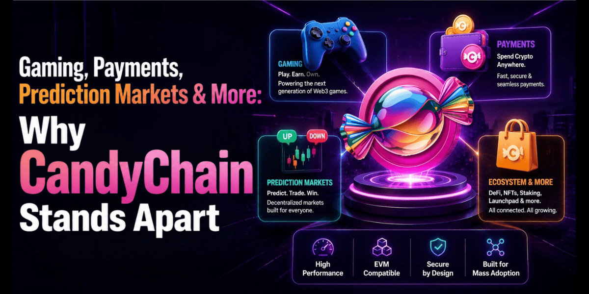 Gaming, Payments, Prediction Markets & More: Why CandyChain Stands Apart