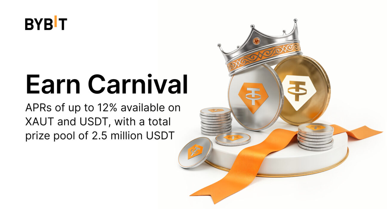 Bybit Launches “Earn Carnival” Campaign With Up to 12% APR Opportunities and 2.5 Million USDT Prize Pool