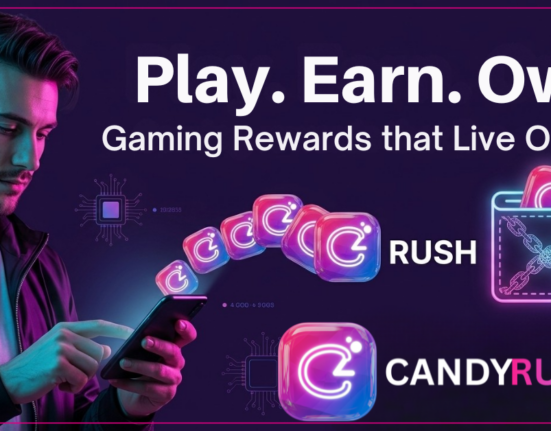 CandyRush - The Social Earning Platform Where Gaming Time Becomes Blockchain Wealth