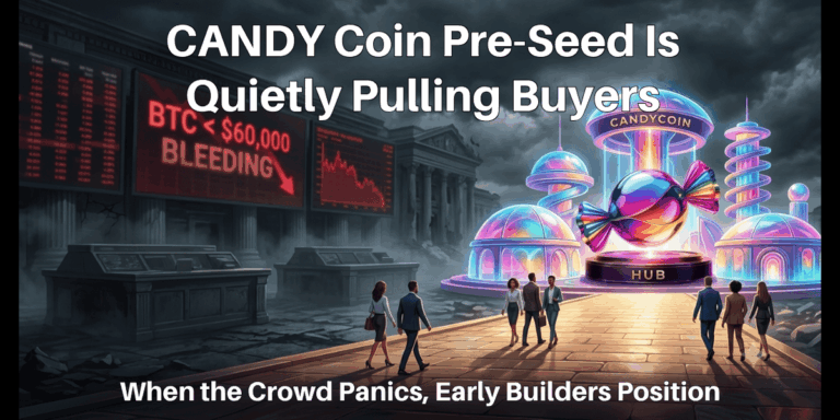 While Bitcoin Bleeds Below $60K, CANDY Coin Pre-Seed Is Quietly Pulling Buyers