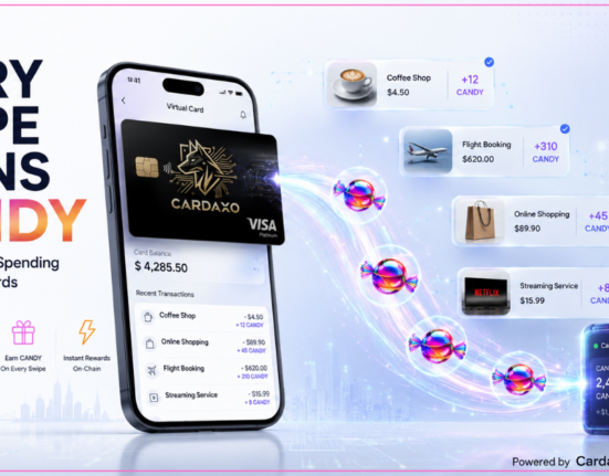 Every Swipe Earns CANDY: How Cardaxo Is Turning Everyday Spending Into Crypto Rewards