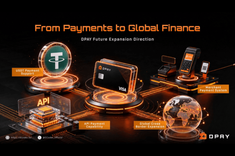 DCodex Officially Launches DPay, a Visa-Powered USDT Payment Card Bridging Crypto Assets and Real-World Spending