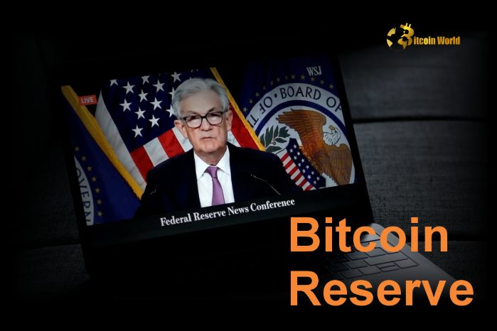 Powell: Bitcoin Reserve Decision Lies with Congress