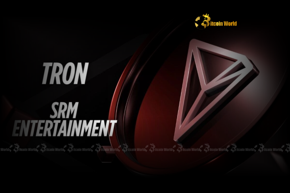 SRM Entertainment Unveils Bold Rebrand to TRON Inc. After Massive 365M TRX Staking