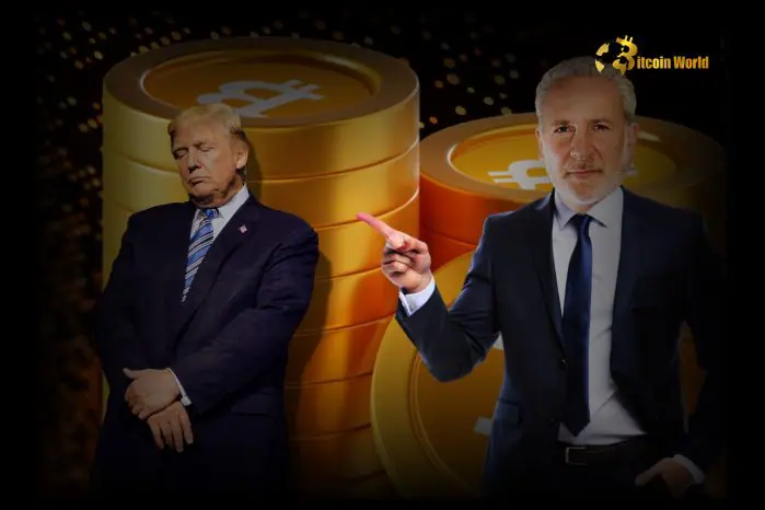 Scandalous Crypto Reserve: Peter Schiff Unleashes ‘Rug Pull’ Fury on Trump’s Bold Crypto Move