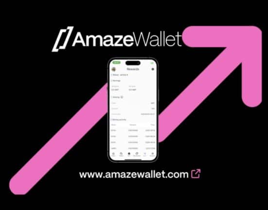 AmazeWallet pre-launch mining skyrockets 3,293% in 1 month