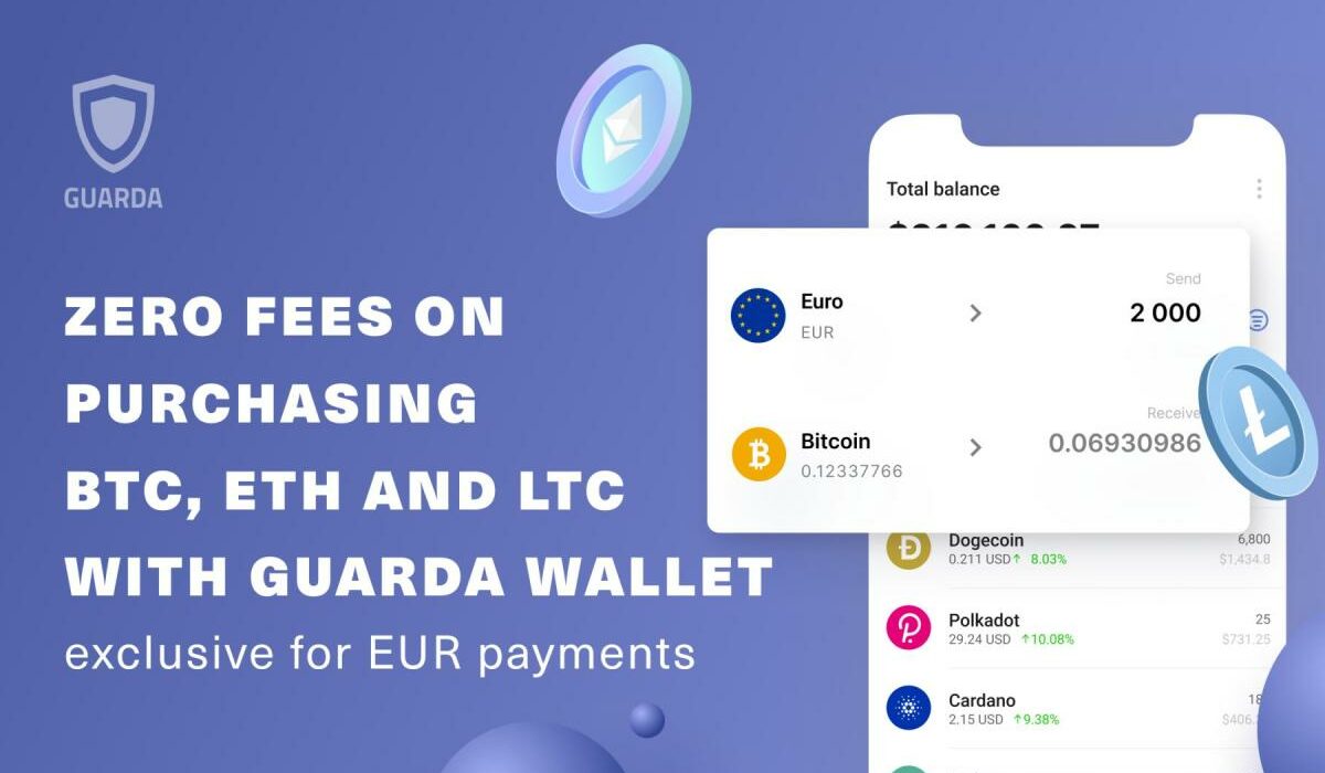 Guarda Wallet and Simplex Launch Zero-Fee Crypto Purchases Promo in Europe
