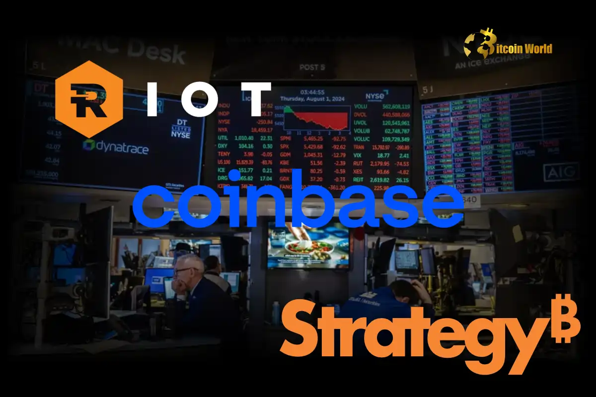 Soaring Crypto Stocks: U.S. Market Sees Exciting Gains in Riot, Coinbase, and MicroStrategy