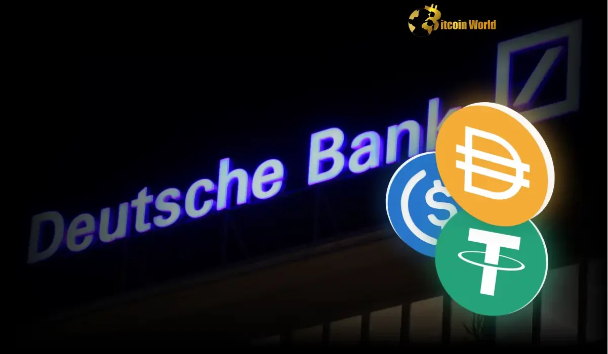 Stablecoins Poised for Astonishing Mainstream Adoption by 2025, Says Deutsche Bank