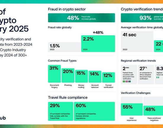 Coining 2024 'A Year Of Onboarding', Sumsub Report Predicts 2025 To Intensify Crypto Infrastructure Needs
