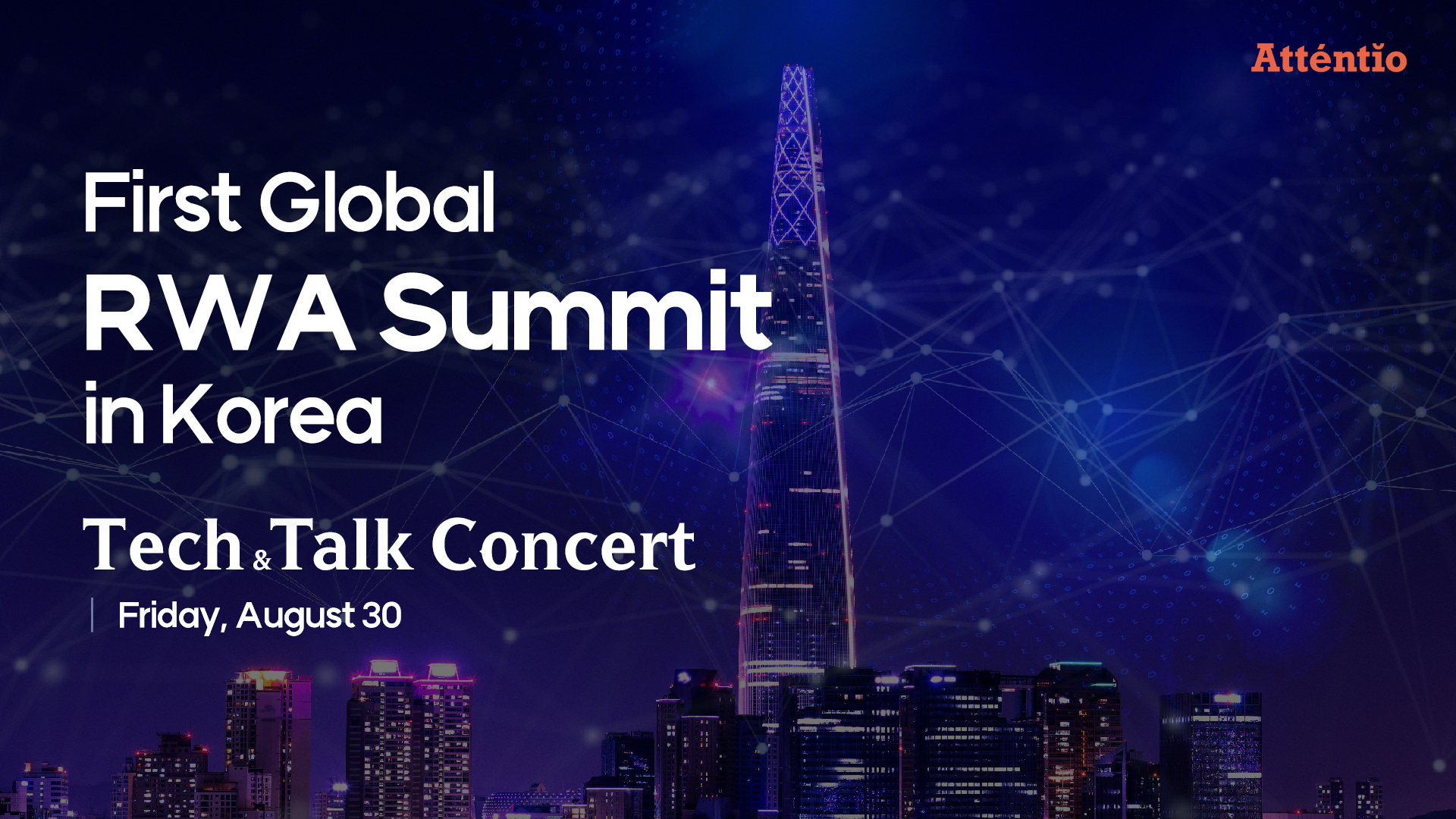 Tech & Talk Concert on RWA to be held in Korea