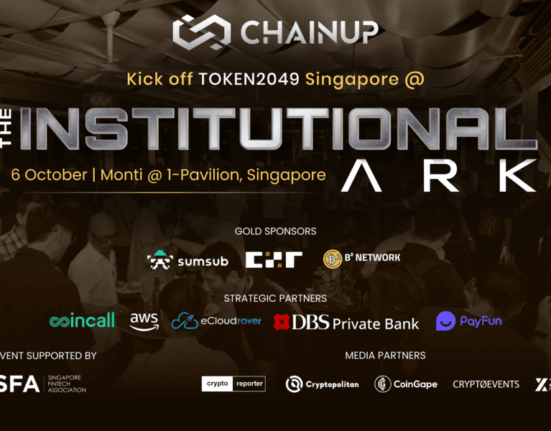 ChainUp Brings The Institutional Ark to TOKEN2049 Singapore, Focusing on Digital Asset Infrastructure and High-Value Deal Flow