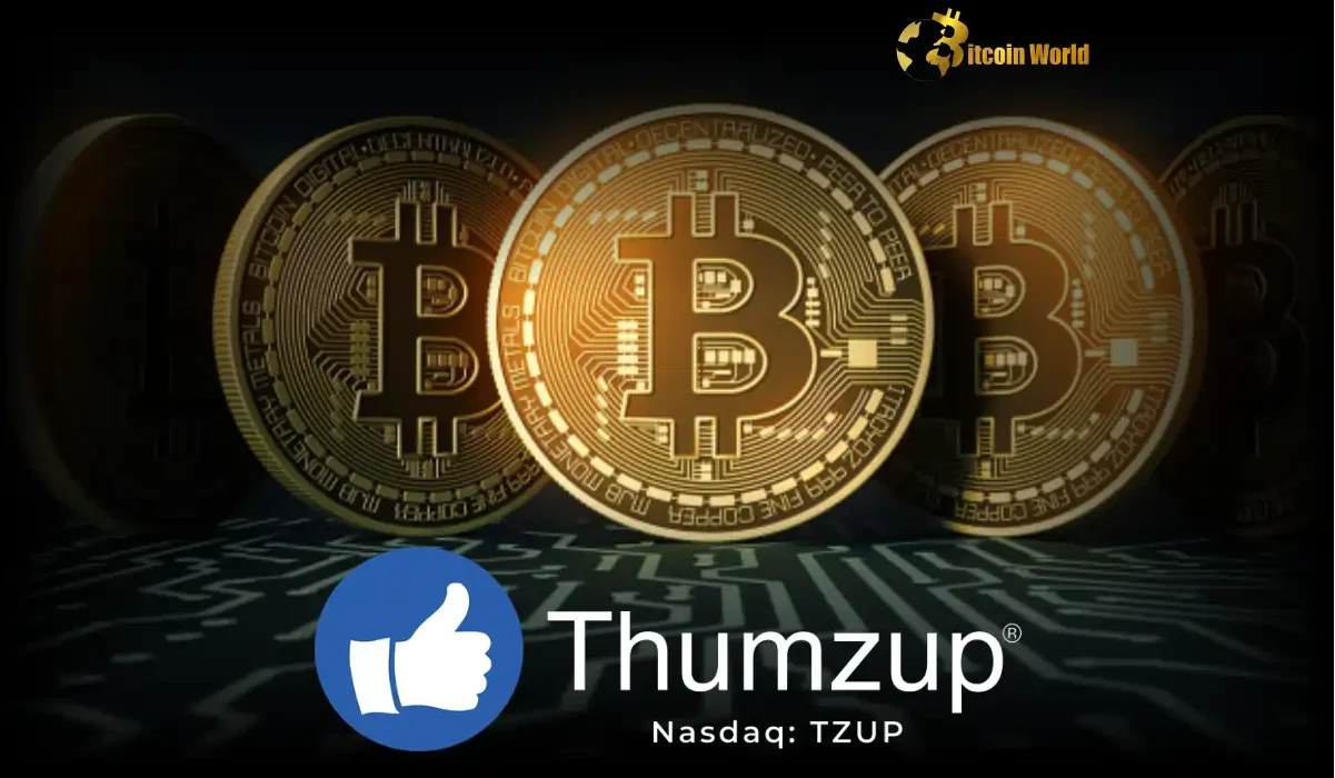 Thumzup Media’s Bold Strategic Move Planning Bitcoin Treasury Purchases After SEC Filing