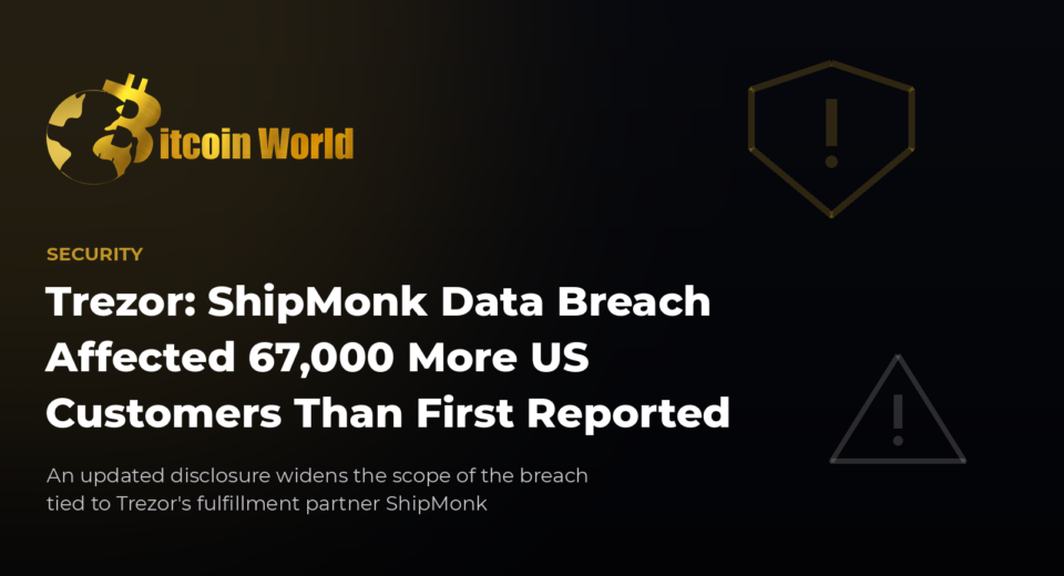 Trezor Says the ShipMonk Data Breach Actually Affected About 67,000 More US Customers Than Originally Reported