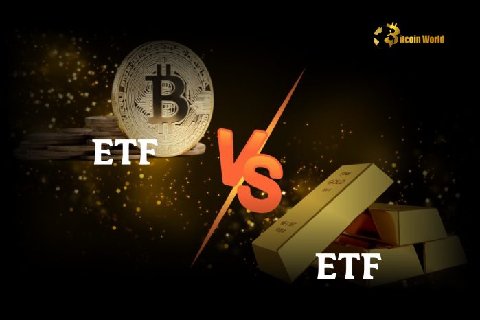 U.S. Bitcoin ETFs Surpass Gold ETFs in Assets Under Management (AUM)