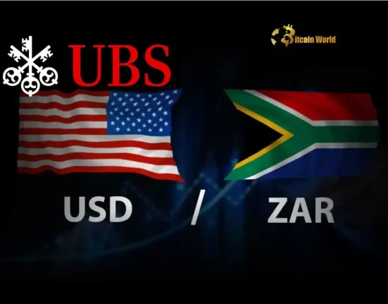 UBS Forecast: USD/ZAR Could Plummet on Rising Risk Appetite