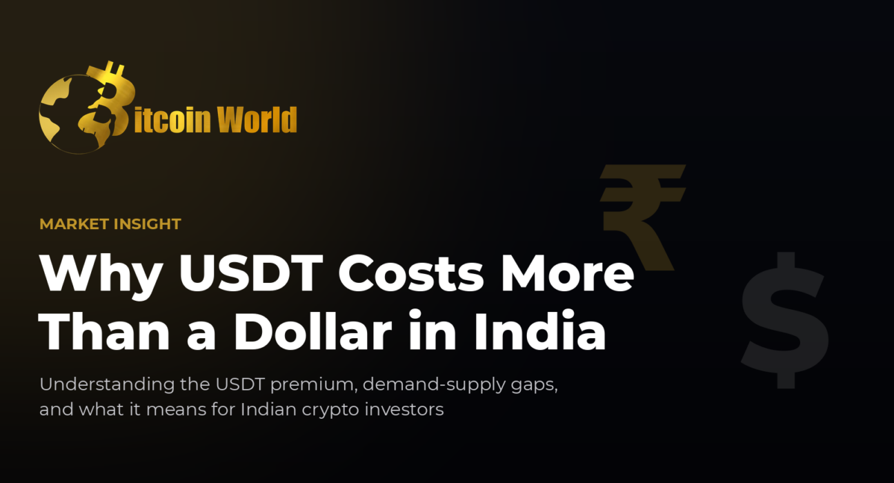 Why USDT Costs More Than a Dollar in India