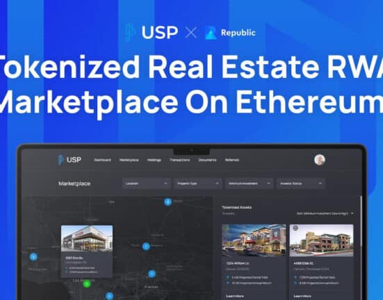 Ethereum-Based Tokenized Real Estate Platform USP Launches On Republic