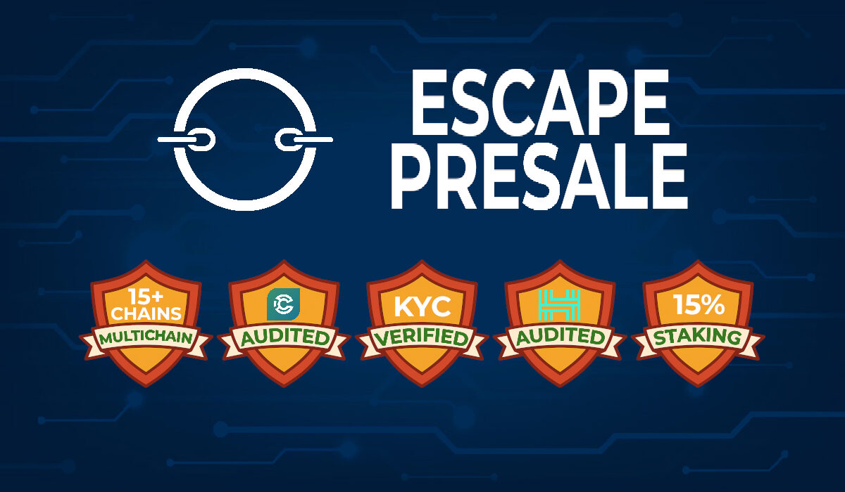 ESCAPE Presale Live on Ethereum With $280K Raised, Hacken Audited and SolidProof KYC Verified
