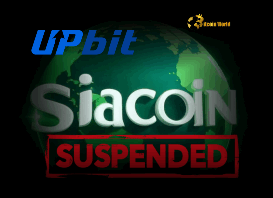 Upbit Suspends Siacoin SC Deposits and Withdrawals A Crucial Update on Network Issues