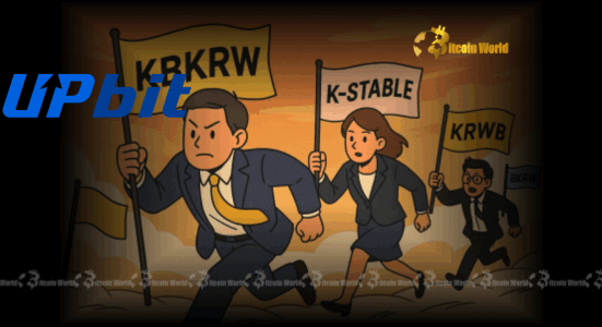 Upbit’s Bold Move 66 Trademarks Signal Future of Korean Won Stablecoins