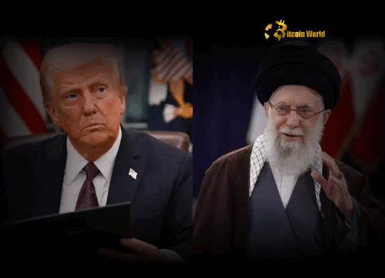 Urgent Trump Iran Warning: Geopolitical Risk and Crypto Market Volatility