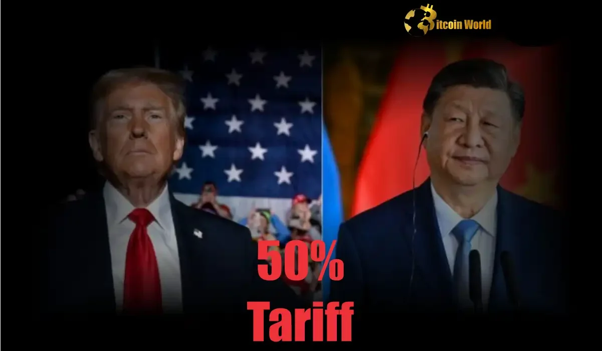 Urgent: Trump's 50% China Tariff Bomb Threatens Global Economy – Crypto Markets on Edge!