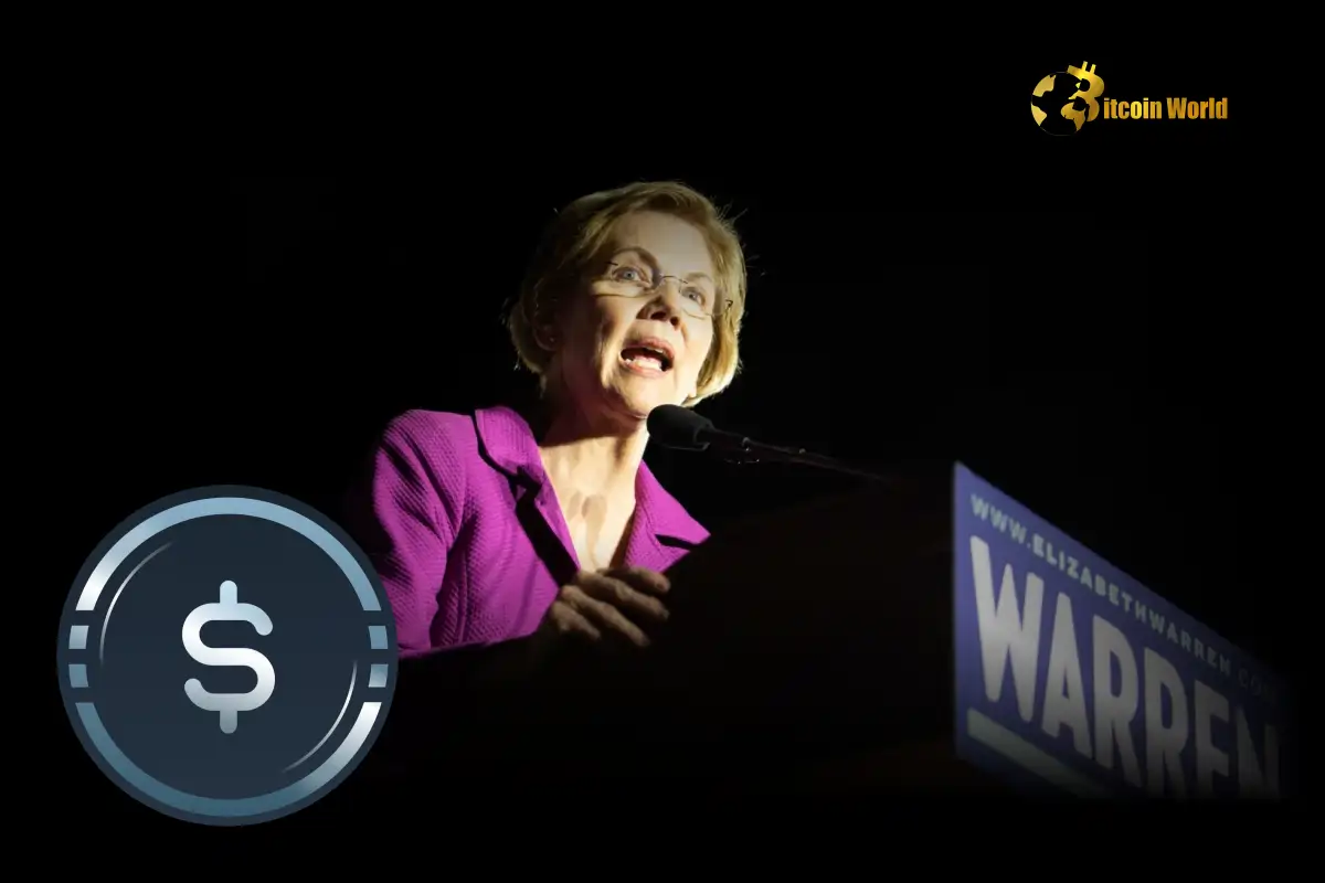 Urgent Warning: Warren Slams GENIUS Act, Claiming Stablecoin Bill Fuels Illicit Crypto Use