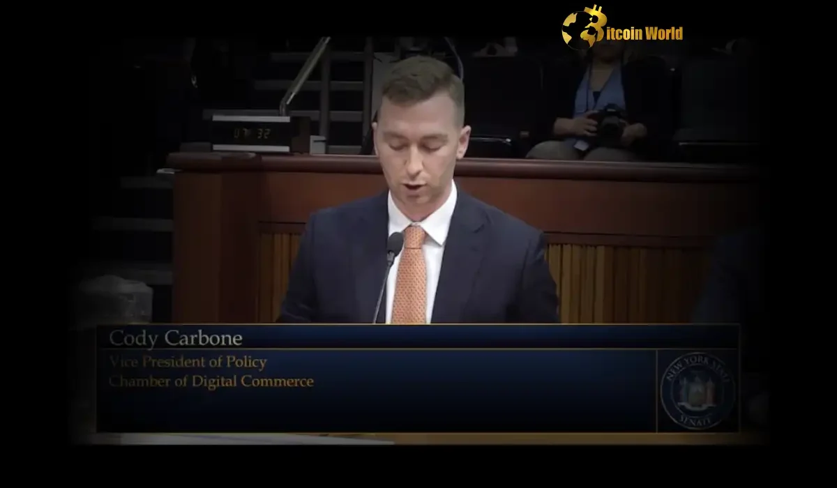 Visionary Leadership Cody Carbone Takes the Helm at Chamber of Digital Commerce, Pushing for Pro-Crypto Policy