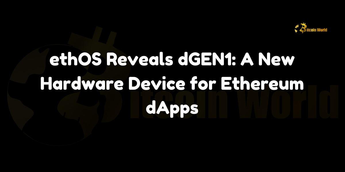 ethOS unveils dGEN1, a hardware device for interacting with Ethereum dApps and running a light client. Preorder by minting an NFT on Base for 0.2 ETH. Shipping in Q2 next year.