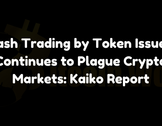 Wash trading by token issuers continues to plague crypto markets, inflating prices on both DEXes and CEXes. Learn more about the impact and examples from Kaiko's report.