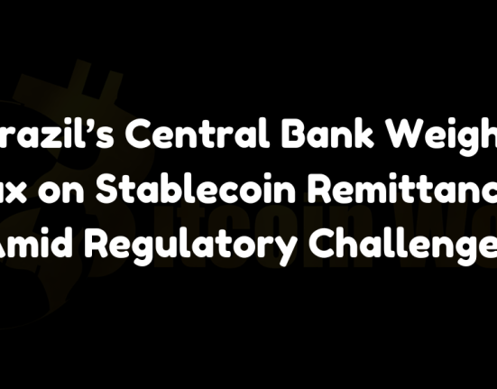 Brazil's central bank considers imposing a tax on stablecoin-based remittances amidst regulatory hurdles.