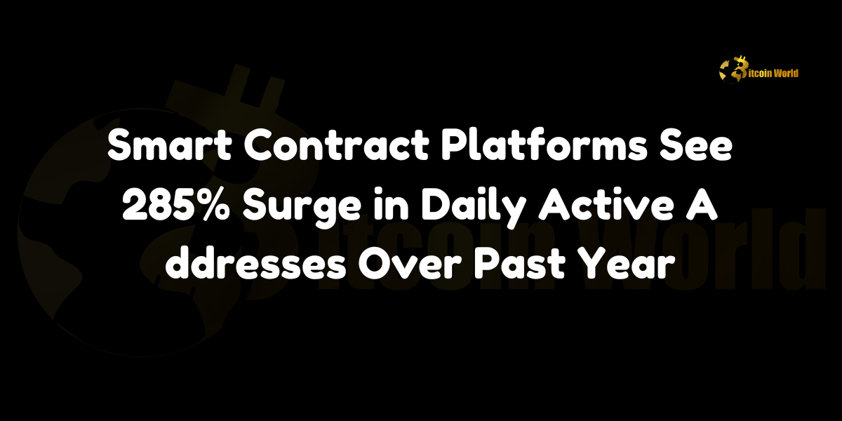 Smart Contract Platforms See 285% Surge in Daily Active Addresses Over Past Year